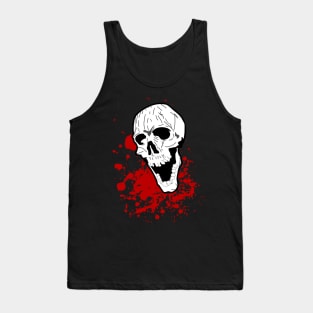 Skull Spatter Tank Top